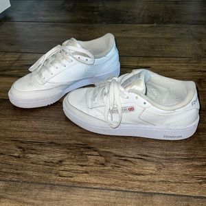 Reebok 4.5 M Club C 85 White Sneakers Shoes